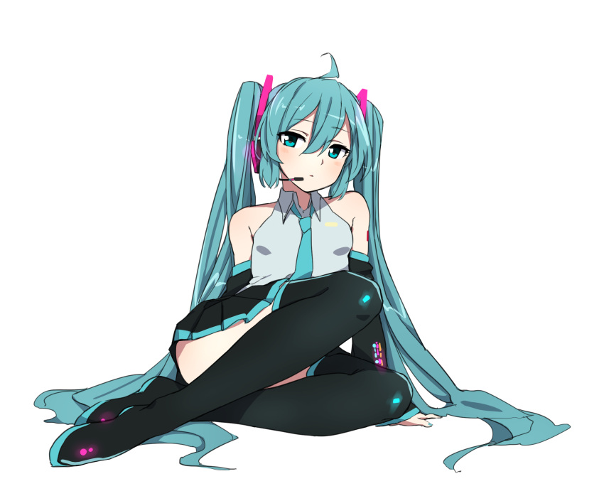 aqua_eyes aqua_hair hatsune_miku igo_miku thighhighs vocaloid