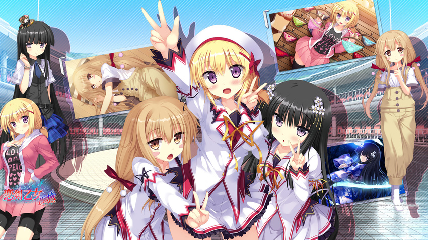 blush chiyoda_mari eufonie ichikura_chiharu jpeg_artifacts koiken_otome minato_shiho seifuku tateha