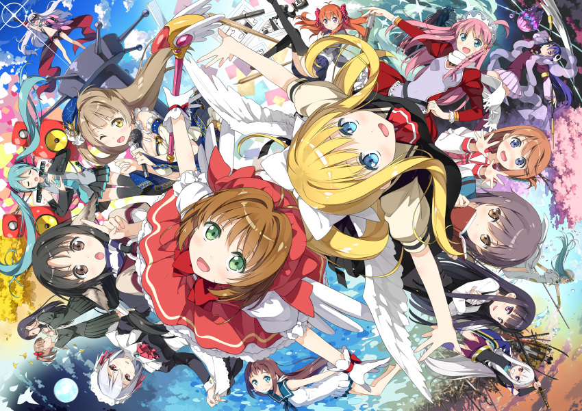 5_nenme_no_houkago air alice_carroll aria bikini card_captor_sakura cleavage crossover diebuster digital_version dress eruruu fukuzawa_yumi gekkan_shoujo_nozaki-kun haqua_du_lot_herminium hatsune_miku hoshimiya_kate inu_x_boku_ss kami_nomi_zo_shiru_sekai kamio_misuzu kantoku katanagatari kinomoto_sakura komaki_manaka kotonomiya_yuki love_live! maid maria-sama_ga_miteru minami_kotori mukaido_manaka nagato_yuki nagi_no_asukara nono nopan ogasawara_sachiko sakura_chiyo seifuku sekai_seifuku:_bouryaku_no_zvezda shirakiin_ririchiyo suigetsu suzumiya_haruhi_no_yuuutsu swimsuits sword thighhighs to_heart_(series) to_heart_2 togame utawarerumono vocaloid weapon wings