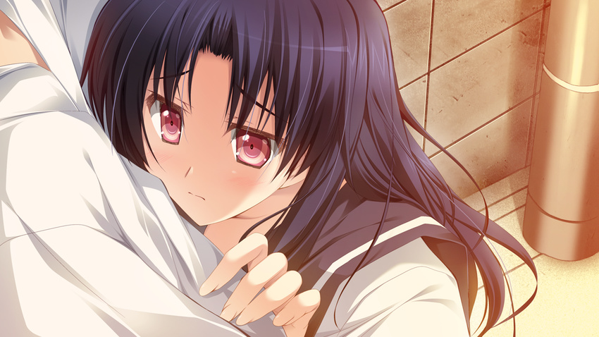 game_cg makino_honoha purple_software shiawase_kazokubu yuuki_makoto