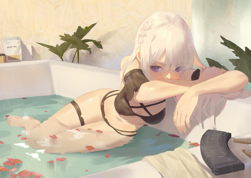 ak-12_(girls_frontline) artist_revision cirilla girls_frontline swimsuits