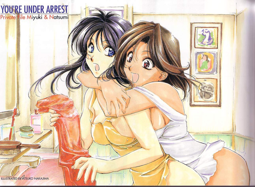 kobayakawa_miyuki tagme taiho_shichauzo tsujimoto_natsumi youre_under_arrest