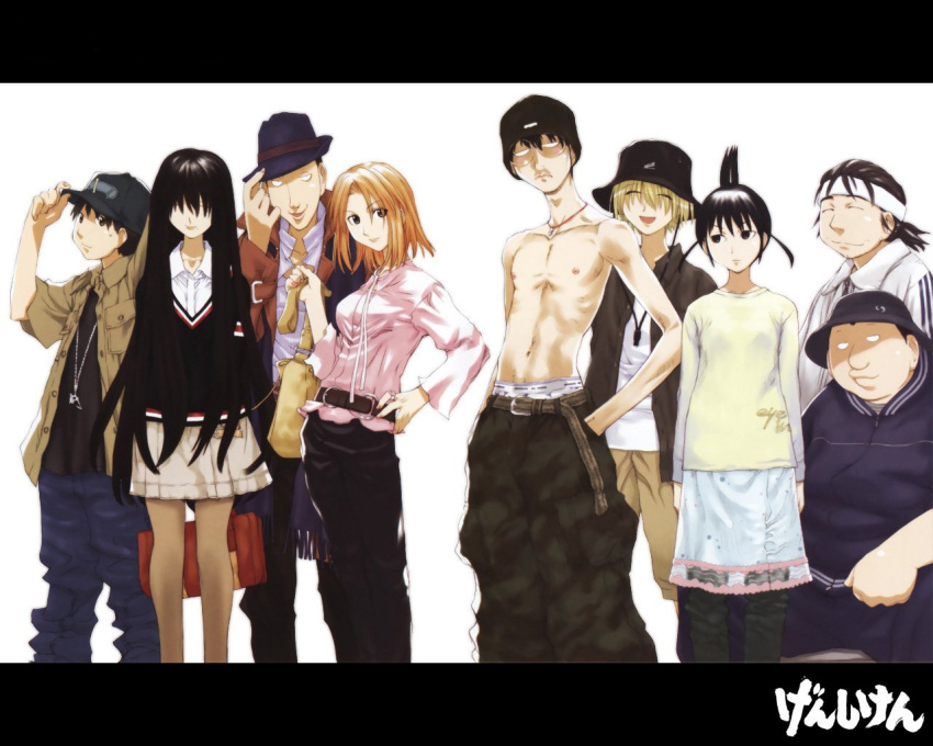 genshiken kasukabe_saki kio_shimoku kousaka_makoto kuchiki_manabu kugayama_mitsunori madarame_harunobu ogiue_chika ohno_kanako sasahara_kanji tanaka_souichirou