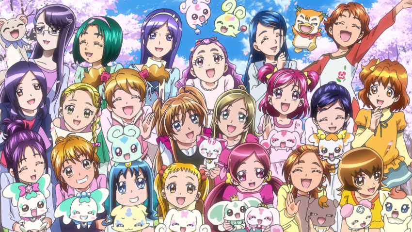 coffret fresh_pretty_cure futari_wa_precure_max_heart futari_wa_precure_splash_star hanasaki_tsubomi heartcatch_precure! houjou_hibiki kurumi_erika minamino_kanade myoudouin_itsuki shypre suite_precure tagme tsukikage_yuri yes!_pretty_cure_5