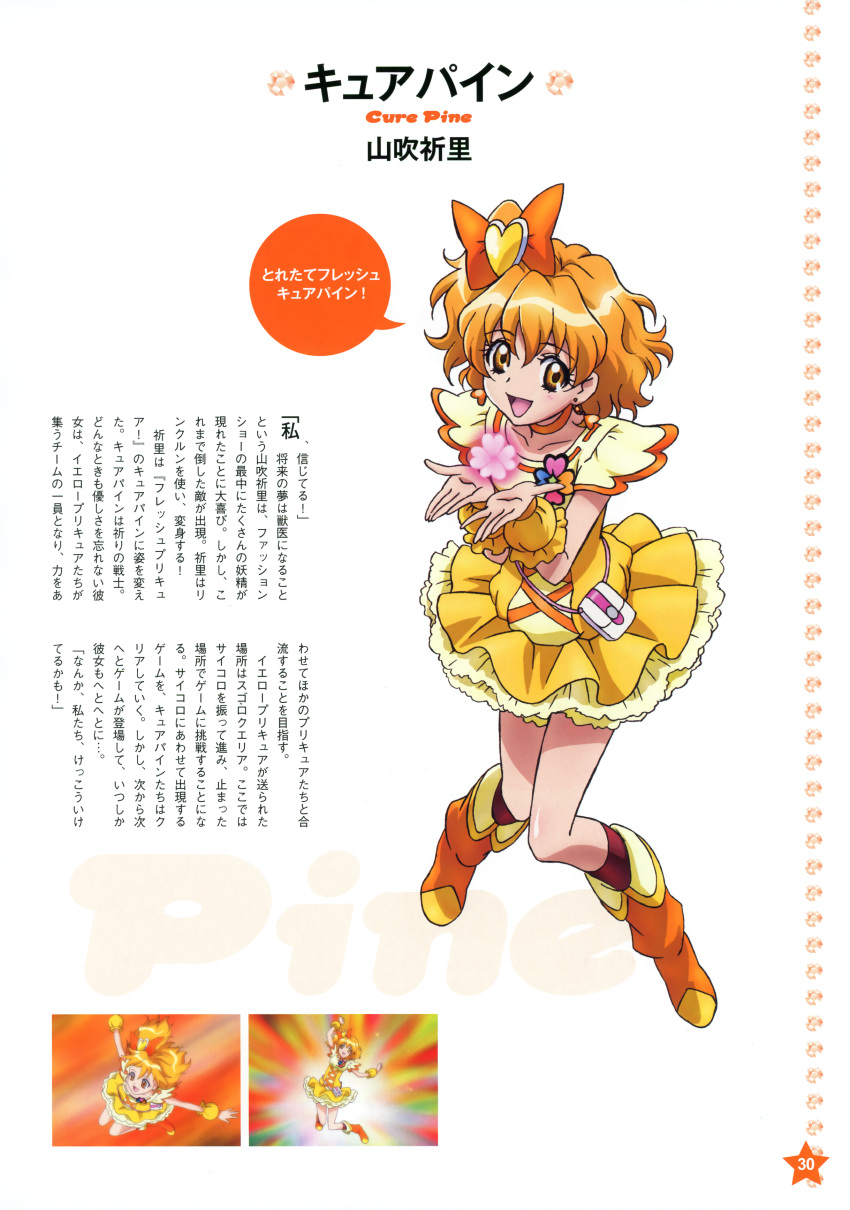 aoyama_mitsuru dress fresh_pretty_cure! pretty_cure yamabuki_inori