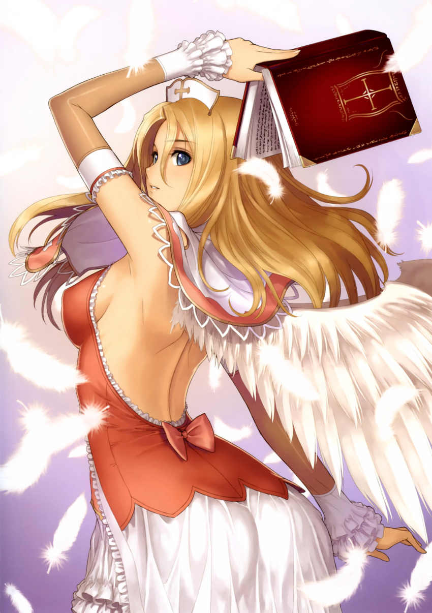 dress rufina_wyndaria shining_tears shining_wind shining_world tony_taka wings