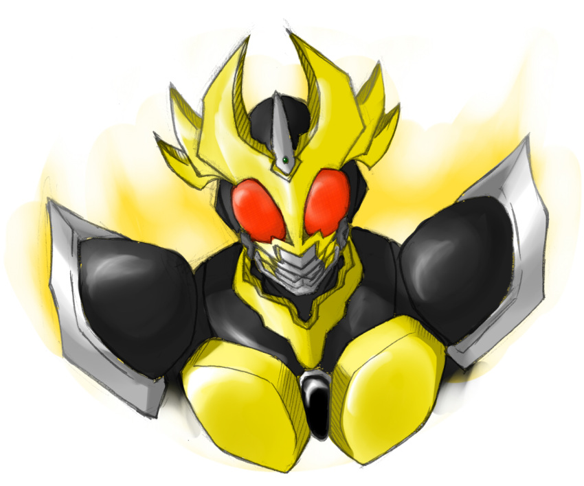 1boy bad_id bad_pixiv_id eku helmet kamen_rider kamen_rider_agito kamen_rider_agito_(series) male_focus mask solo upper_body