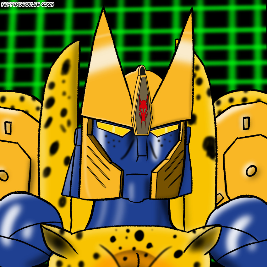 1:1 absurd_res cheetor cybertronian fopperdoodles hasbro hi_res machine maximal not_furry robot takara_tomy transformers transformers:_beast_wars