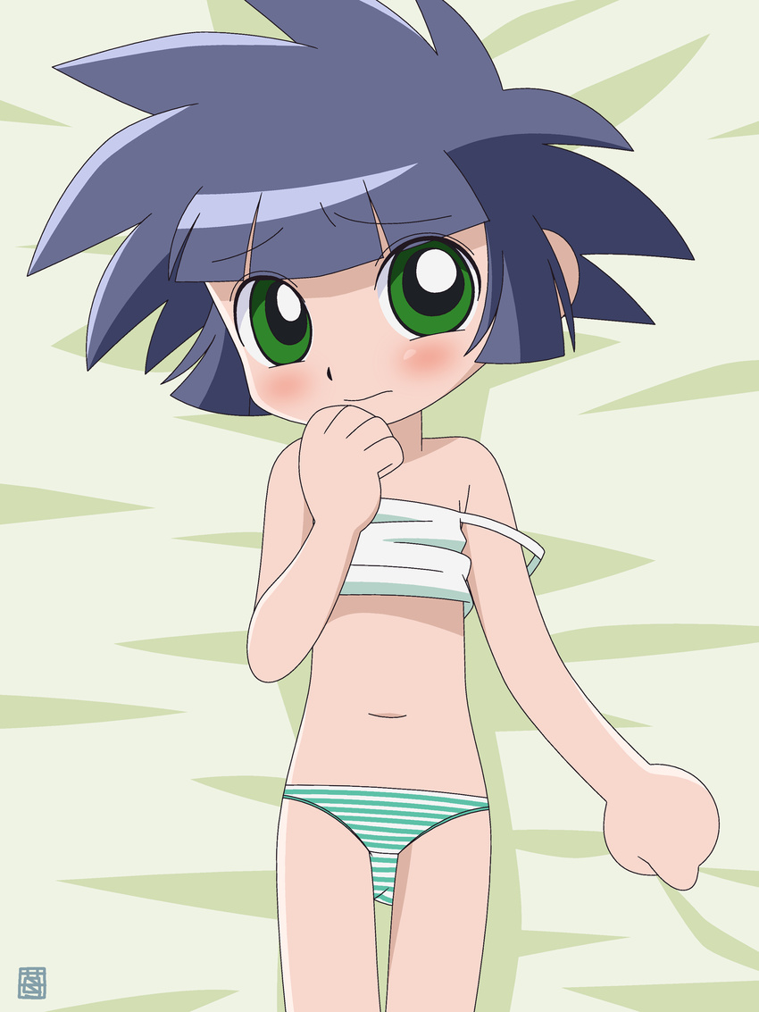 black_hair female hatomugisan lolicon matsubara_kaoru panties powerpuff_girls_z solo underwear