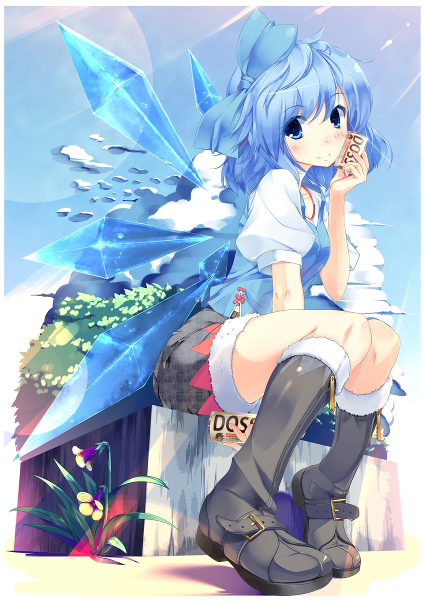 cirno rozea tagme touhou wings