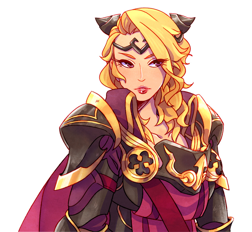 armor blonde_hair female fire_emblem fire_emblem_if koiwaii_babufish marx_(fire_emblem_if) nintendo parted_lips rule_63 solo tiara upper_body