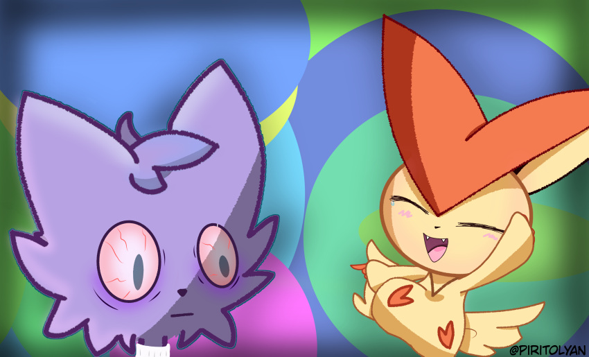 butt_wings duo generation_5_pokemon hi_res legendary_pokemon male nintendo piritolyan pokemon pokemon_(species) victini volet volet_(piritolyan) wings