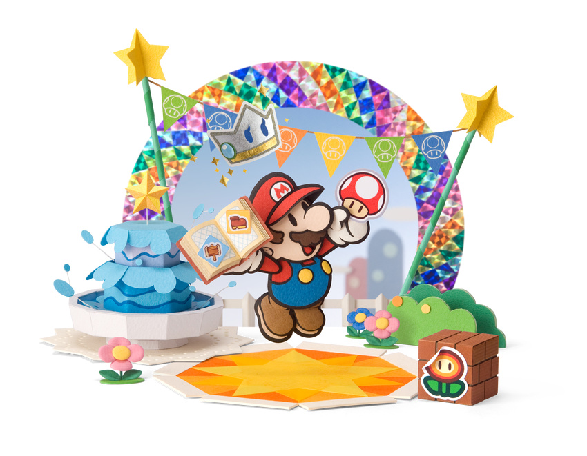 highres mario mario_(series) nintendo official_art paper_mario:_sticker_star sticker super_mario_bros.