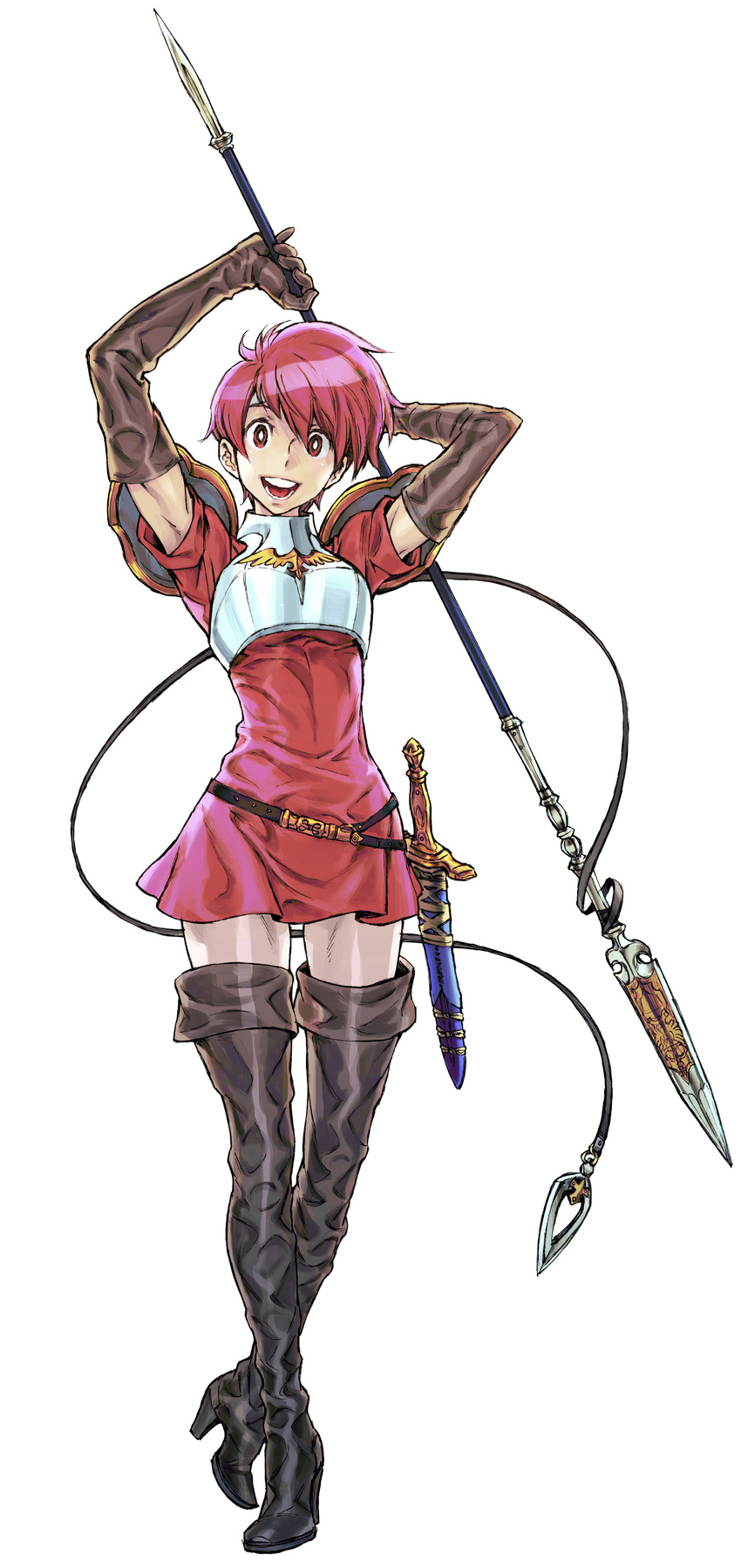 absurdres dagger est female fire_emblem fire_emblem:_monshou_no_nazo highres nintendo official_art simple_background weapon