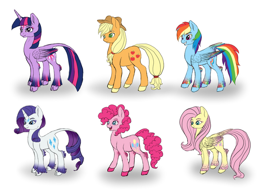 2015 9de-light6 alicorn applejack_(mlp) blonde_hair blue_body blue_eyes blue_feathers blue_fur blue_hair clothing cowboy_hat cutie_mark earth_pony equid equine feathered_wings feathers female feral fluttershy_(mlp) friendship_is_magic fur green_eyes group hair hasbro hat headgear headwear hi_res horn horse mammal multicolored_hair multicolored_tail my_little_pony mythological_creature mythological_equine mythology orange_body orange_fur pegasus pink_body pink_fur pink_hair pinkie_pie_(mlp) pony purple_body purple_eyes purple_fur purple_hair rainbow_dash_(mlp) rainbow_hair rainbow_tail rarity_(mlp) simple_background smile tail twilight_sparkle_(mlp) two_tone_hair unicorn white_background white_body white_fur wings yellow_body yellow_fur