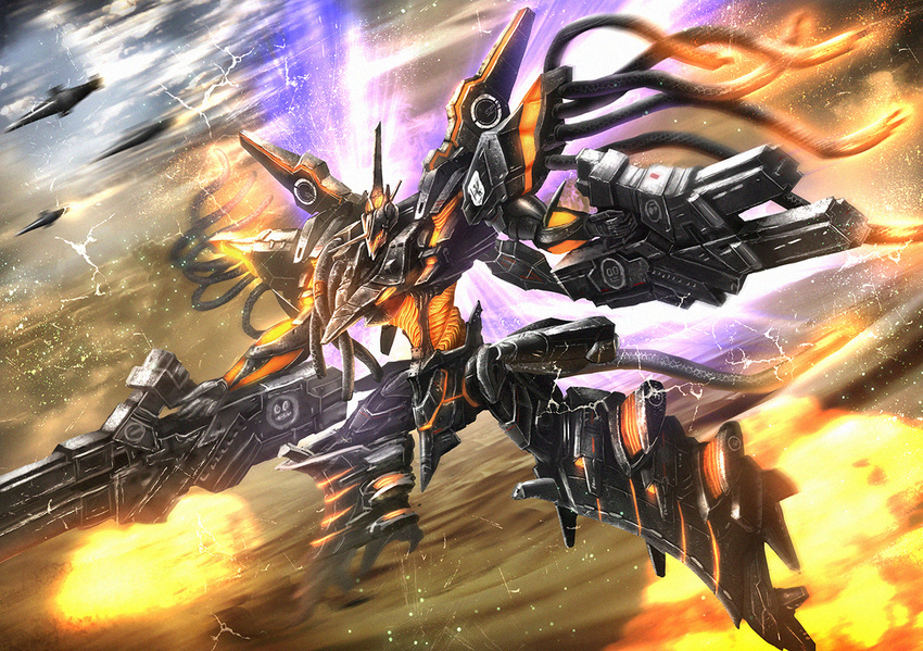 armored_core armored_core:_verdict_day armored_core_5 azul_(ze-l) gun mecha weapon