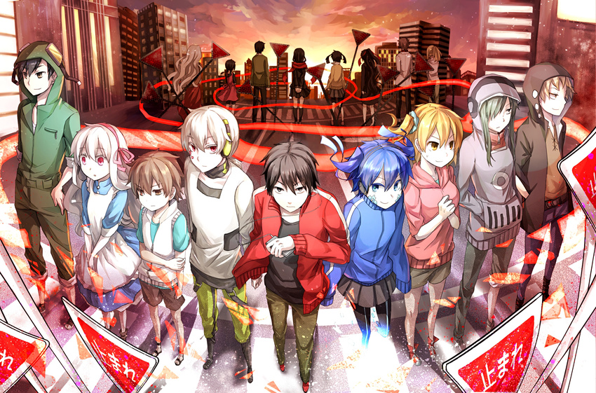 amamiya_hibiya asahina_hiyori azami_(kagerou_project) enomoto_takane kagerou_project kano_shuuya kido_tsubomi kisaragi_momo kisaragi_shintaro kokonose_haruka kozakura_mary kozakura_shion maruyama-jp seto_kousuke tateyama_ayano tateyama_kenjirou