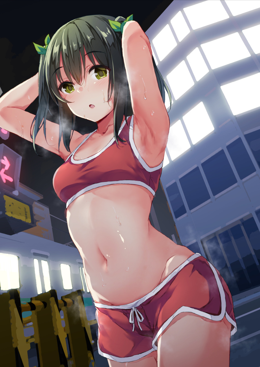 bra gym_uniform hitoi natsume_nae tagme