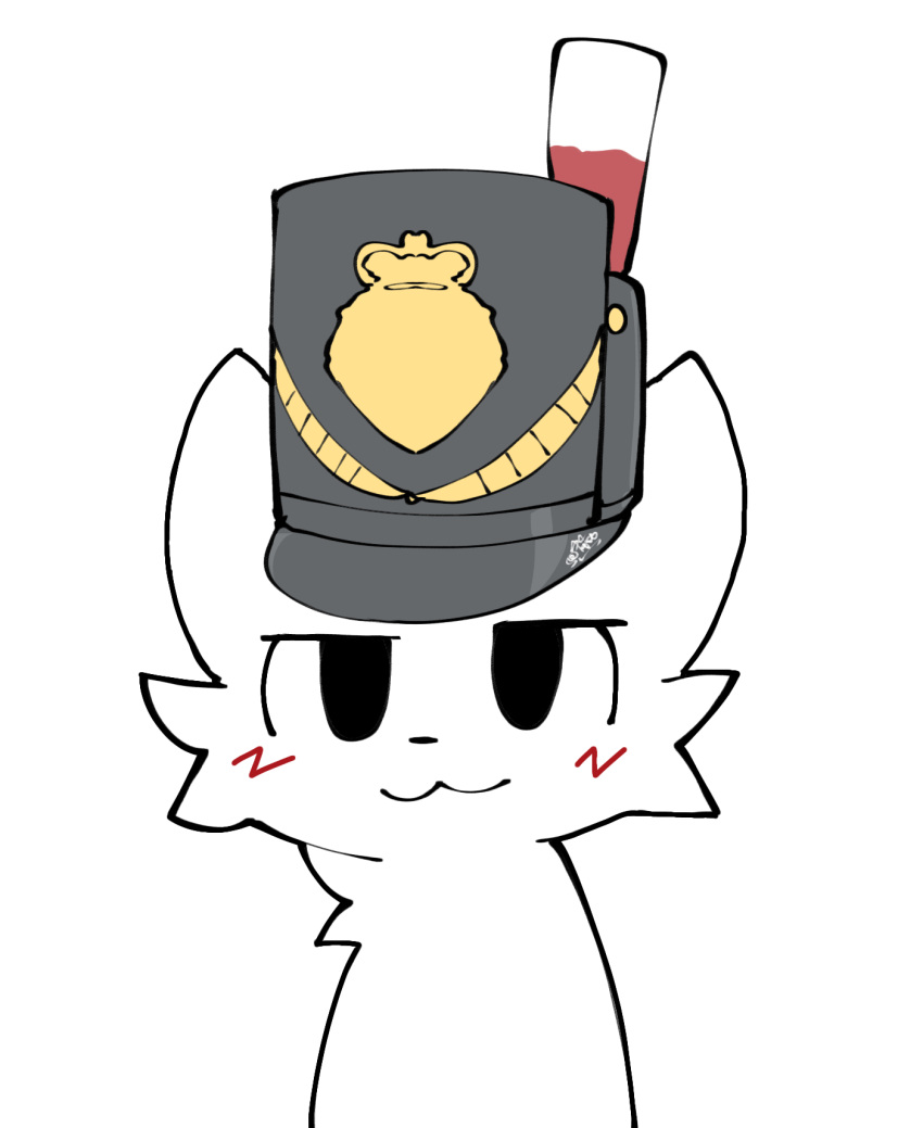 1800s anthro armor boy_kisser_(meme) british callmetatsuo headgear helmet hi_res male meme napoleonic silly_cat_(mauzymice) solo united_kingdom