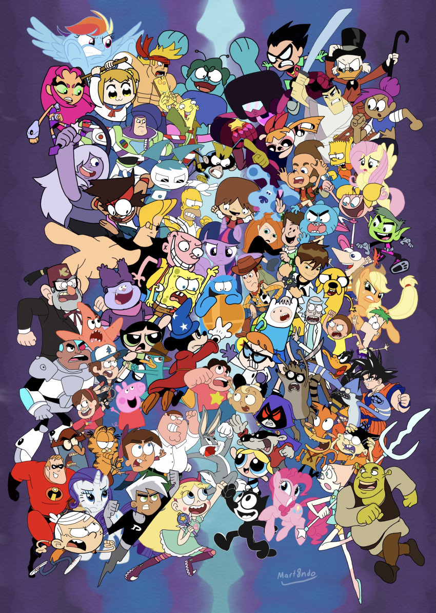 absolutely_everyone absurd_res adolescent adopted_(lore) adoptive_brother_(lore) adoptive_sibling_(lore) adult_swim adventure_time alien alien_humanoid amethyst_(gem_species) amethyst_(steven_universe) anatid angry annoyed anseriform anthro applejack_(mlp) asterozoan atelid avian axe bart_simpson beast_boy ben_10 ben_tennyson bird blooregard_q._kazoo blossom_(powerpuff_girls) blue's_clues blue_(blue's_clues) blue_body blue_fur blue_jay bob_parr brother_(lore) brother_and_sister_(lore) bubbles_(powerpuff_girls) bugs_bunny buttercup_(powerpuff_girls) buzz_lightyear camp_lazlo canid canine canis captain_k'nuckles cartoon_network character_collage chowder_(series) clothing corvid cowboy crossover cybernetics cyborg cyborg_(dc) daffy_duck danny_fenton danny_phantom dc_comics dee_dee demon demon_humanoid dexter's_laboratory dexter_(dexter's_laboratory) dial_m_for_monkey dipper_pines disney domestic_cat domestic_dog domestic_pig dragon_ball dreamworks duck echinoderm ed_(eene) ed_edd_n_eddy edd_(eene) eddy_(eene) enid_(ok_k.o.!_lbh) equid equine eyewear family_guy felid feline felis felix_the_cat felix_the_cat_(series) female female_human ferb_fletcher finn_the_human fist flapjack fleischer_style_toon fluttershy_(mlp) foster's_home_for_imaginary_friends friendship_is_magic fur garfield_(series) garfield_the_cat garnet_(gem_species) garnet_(steven_universe) gem_(species) gem_fusion ghost glasses goku grandchild_(lore) grandfather_(lore) grandfather_and_grandchild_(lore) grandfather_and_grandson_(lore) grandparent_(lore) grandparent_and_grandchild_(lore) grandson_(lore) gravity_falls group gumball_watterson hair haplorhine happy hasbro hat headgear headwear hi_res homer_simpson horn horse human humanoid inanimate_object jake_the_dog jay_(bird) jimmy_neutron_(character) johnny_bravo kaio_kincaid kim_possible kimberly_ann_possible lagomorph large_group lazlo leporid lincoln_loud lolicon looney_tunes mabel_pines mac_(fhfif) machine male mammal mane_six_(mlp) marine melee_weapon mickey_mouse monkey monkey_(dial_m_for_monkey) monotreme mordecai_(regular_show) morty_smith mouse murid murine my_life_as_a_teenage_robot my_little_pony mythological_creature mythological_equine mythology new_world_jay new_world_monkey nickelodeon nigel_uno nintendo ogre ok_k.o.!_let's_be_heroes on_model one_piece open_mouth orange_body orange_fur oscine passerine patrick_star pearl_(gem_species) pearl_(steven_universe) peppa_pig peppa_pig_(character) perry_the_platypus peter_griffin phineas_and_ferb phineas_flynn pinkie_pie_(mlp) pixar plank_(character) platypus pony pop_team_epic popuko powerpuff_girls primate procyonid purple_body purple_fur rabbit raccoon radicles rainbow_dash_(mlp) rarity_(mlp) raven_(dc) red_eyes regular_show rick_and_morty rick_sanchez rigby_(regular_show) robin_(dc) robot rodent rumble_mcskirmish saiyan samurai_jack samurai_jack_(character) scared scrooge_mcduck sea_sponge sheriff_woody_pride shrek_(character) shrek_(series) sibling_(lore) sister_(lore) sisters_(lore) skateboard small_glasses smile spider_monkey spirit spongebob_squarepants spongebob_squarepants_(character) stan_pines star_butterfly star_vs._the_forces_of_evil starfish steve_(blue's_clues) steven_quartz_universe steven_universe style_emulation suid suina sunglasses supermartoonxpert sus_(pig) sword tamaranean tan_body tan_skin teen_titans teen_titans_(television_series) teen_titans_go! teeth the_adventures_of_jimmy_neutron:_boy_genius the_amazing_world_of_gumball the_fairly_oddparents the_incredibles the_loud_house the_simpsons timmy_turner toony toy_story triplets_(lore) twilight_sparkle_(mlp) twins_(lore) unicorn vehicle warner_brothers weapon whip white_hair x-tian yellow_body young young_anthro young_female young_human young_male