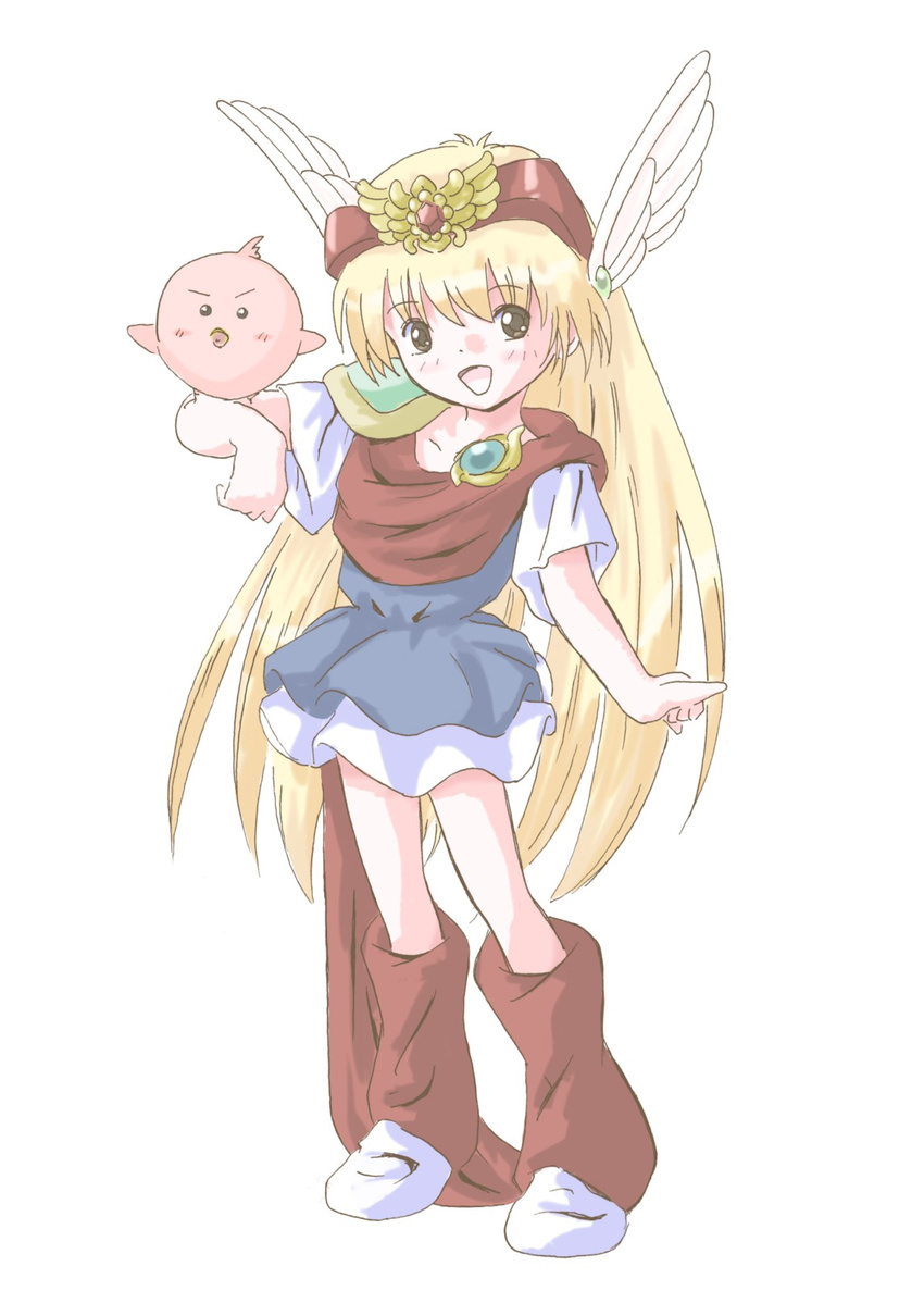 akazukin_chacha blonde_hair magical_princess open_eyes psuke standing