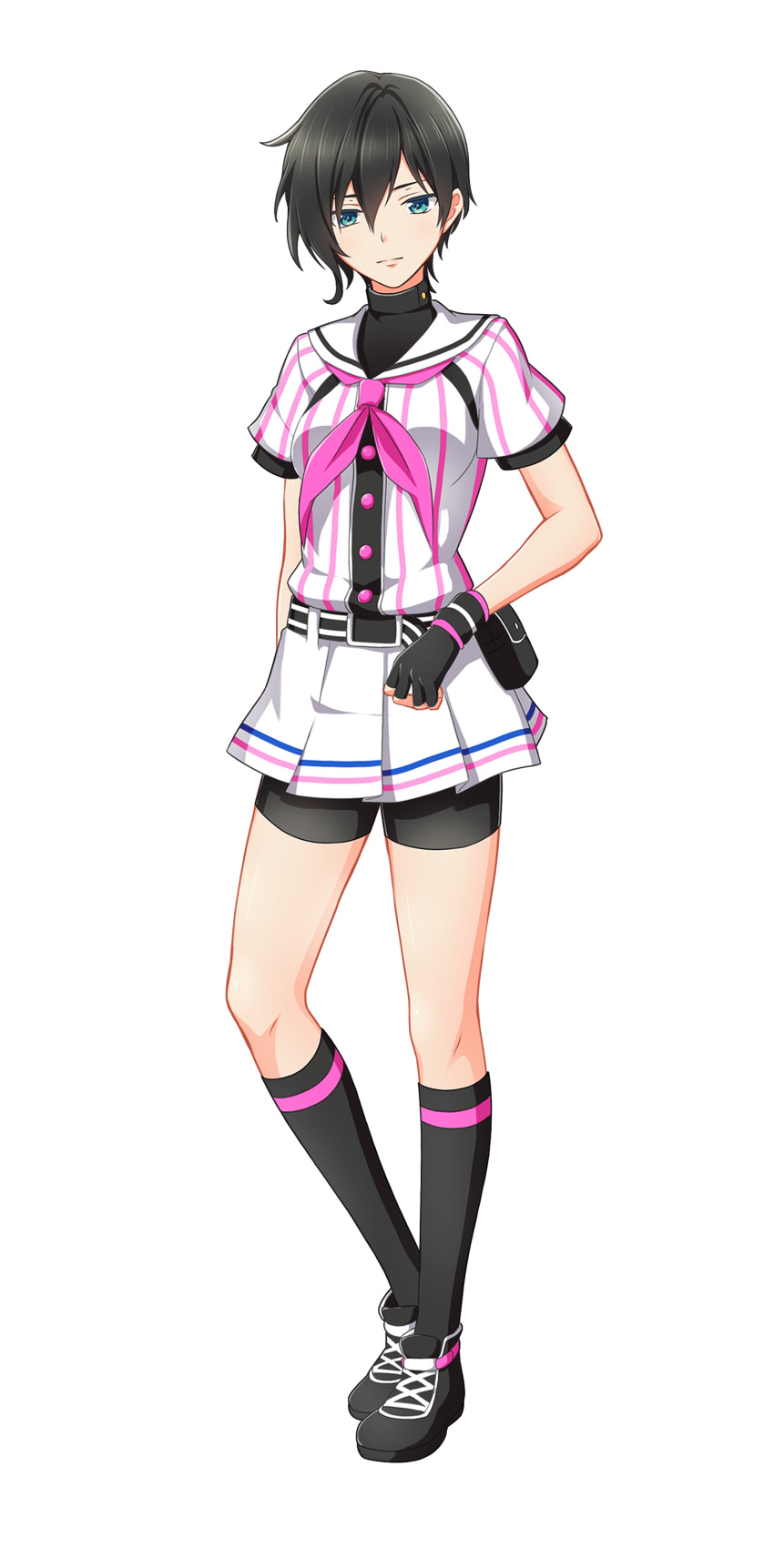 hachigatsu_no_cinderella_nine tagme transparent_png tsukumo_kana uniform