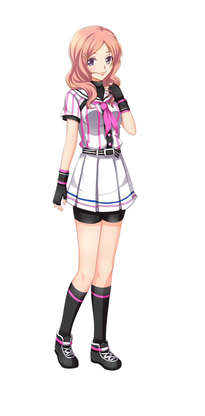 bike_shorts hachigatsu_no_cinderella_nine hanayama_emi tagme transparent_png uniform