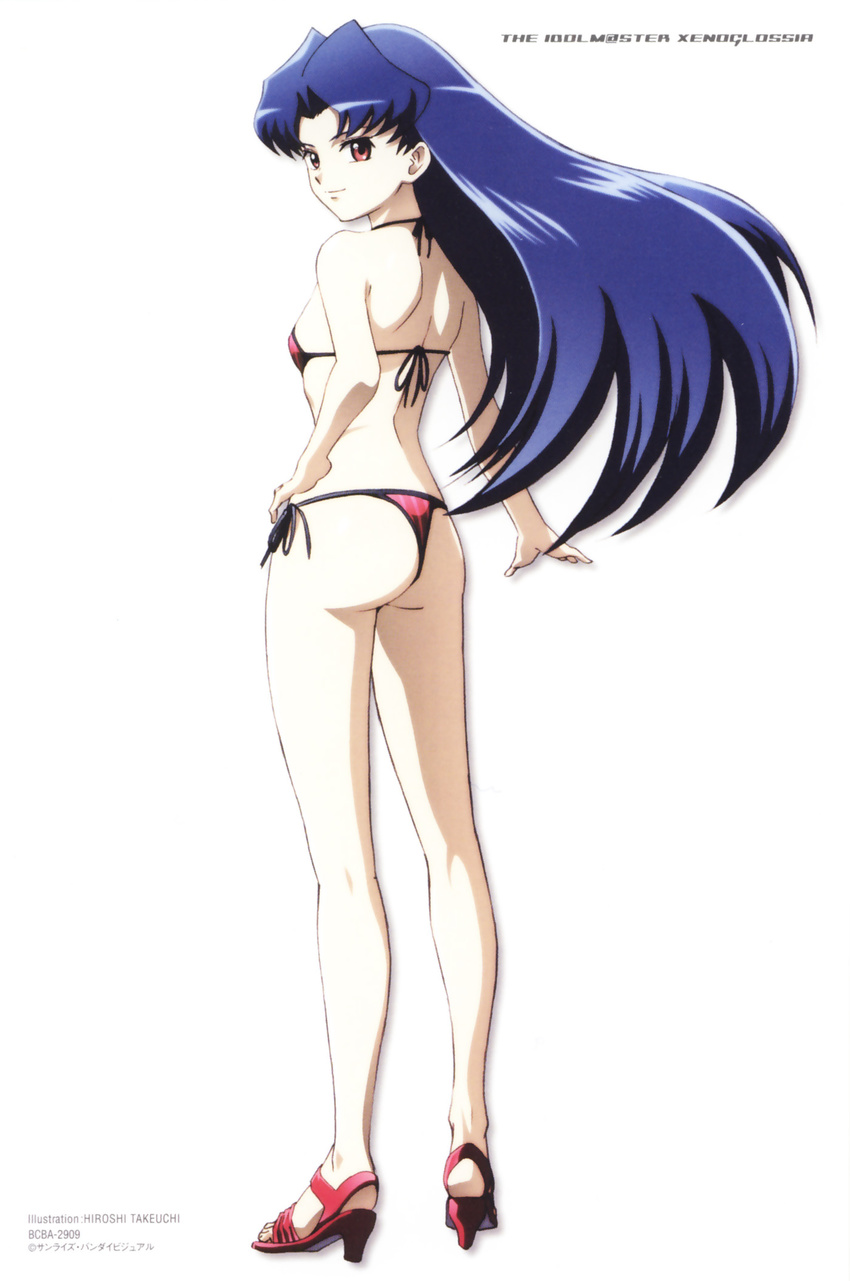 bikini kisaragi_chihaya swimsuits takeuchi_hiroshi the_idolm@ster xenoglossia