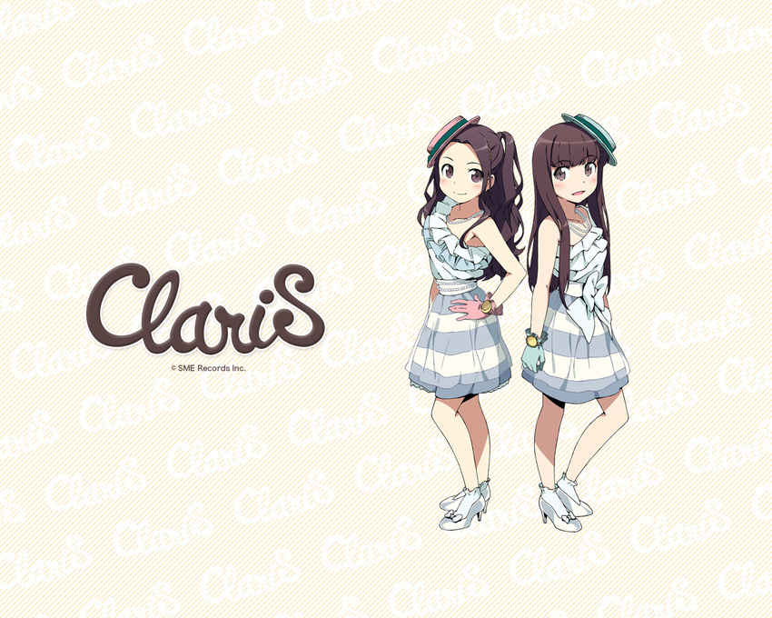 claris dress ishida_kana jpeg_artifacts wallpaper