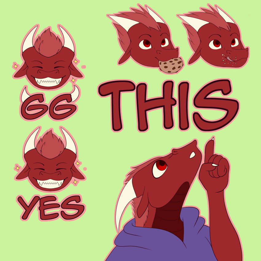 1:1 absurd_res damian5320 diggy dragon hi_res male mythological_creature mythological_scalie mythology scalie solo sticker