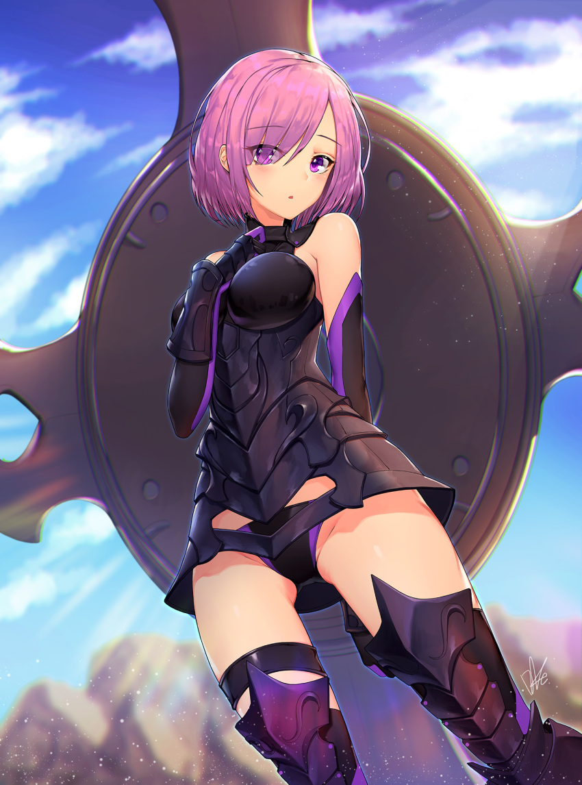 armor fate/grand_order lee_seok_ho mash_kyrielight tagme