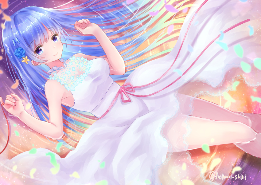 dress emori_miku emori_miku_project fujimori_shiki summer_dress watermark