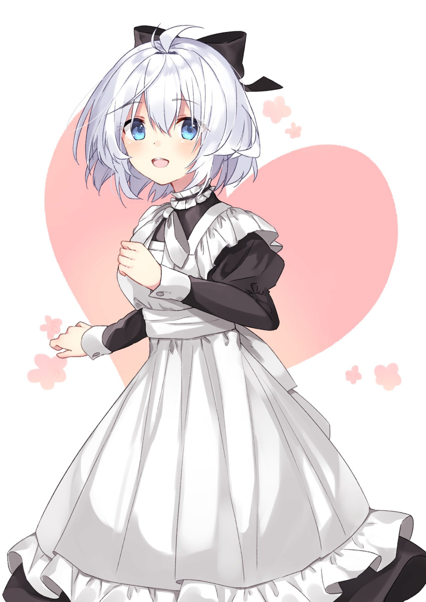 akou_yami dennou_shoujo_youtuber_shiro maid shiro_(dennou_shoujo_youtuber_shiro) tagme