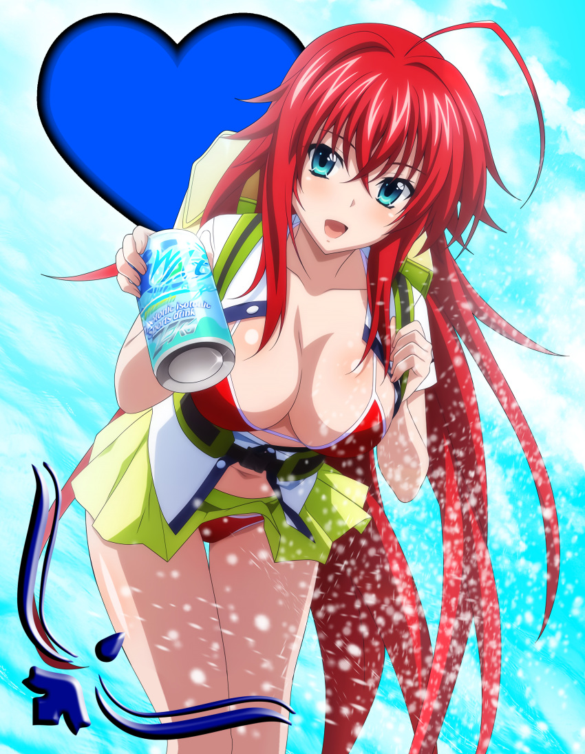 cleavage highschool_dxd rias_gremory shadowart tagme