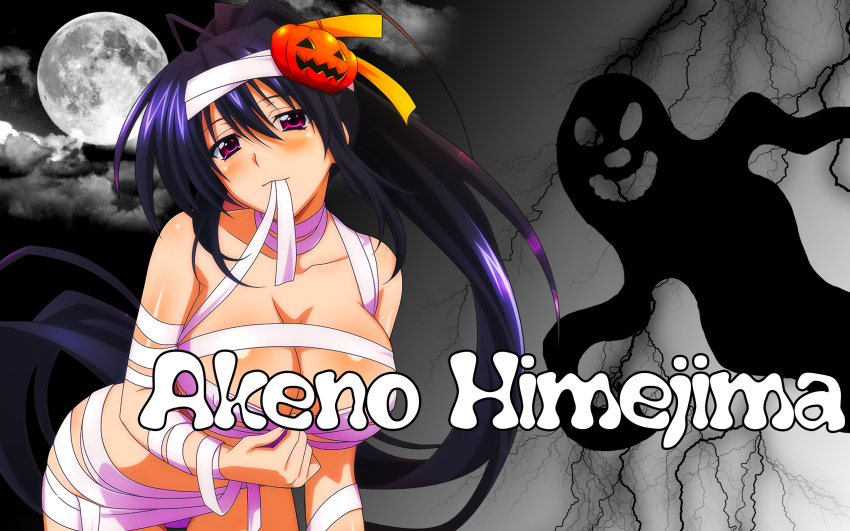 cleavage highschool_dxd himejima_akeno shadowart tagme