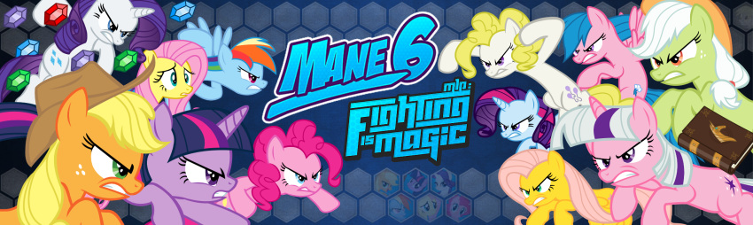 2012 amethyst_star_(mlp) angry applejack_(mlp) banner billboard blonde_hair blue_body blue_feathers blue_fur blue_hair bongo_(brickstarrunner) book clothing cowboy_hat cutie_mark derpy_hooves digital_media_(artwork) earth_pony easter easter_egg english_text equid equine feathered_wings feathers female feral fight fighting_is_magic firefly_(pre-g4) fluttershy_(mlp) friendship_is_magic fur gem granny_smith_(mlp) green_body green_fur group hair hasbro hat headgear headwear hexagon hi_res holidays horn horse logo mammal mlp_g1 multicolored_hair my_little_pony my_little_pony_'n_friends mythological_creature mythological_equine mythology orange_body orange_fur past_meets_present pegasus pink_hair pinkie_pie_(mlp) pony posey_(pre-g4) pre-g4 purple_body purple_fur purple_hair rainbow_dash_(mlp) rainbow_hair rarity_(mlp) sparkler_(mlp_g1) square_crossover surprise_(pre-g4) tail text twilight_(mlp) twilight_sparkle_(mlp) two_tone_hair unicorn vector white_body white_fur white_hair wings yellow_body yellow_fur