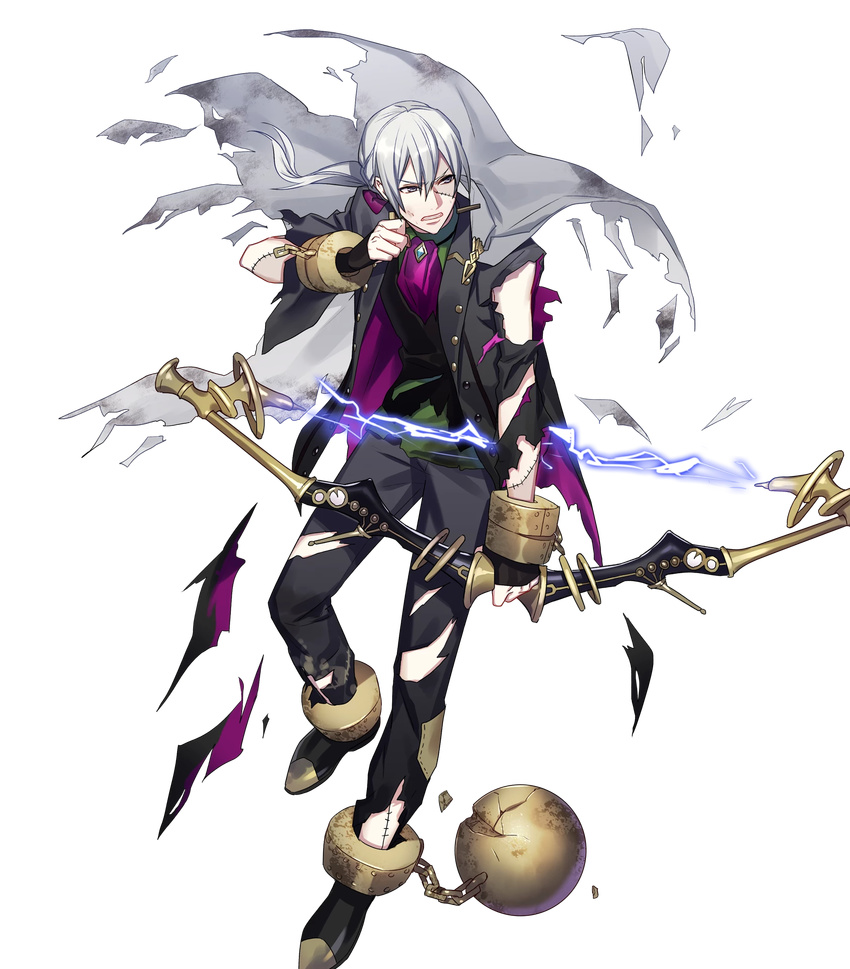 1boy fire_emblem fire_emblem_heroes fujiwara_ryo_(game_artist) full_body highres jakob_(fire_emblem) jakob_(halloween)_(fire_emblem) male_focus official_art simple_background solo transparent_background