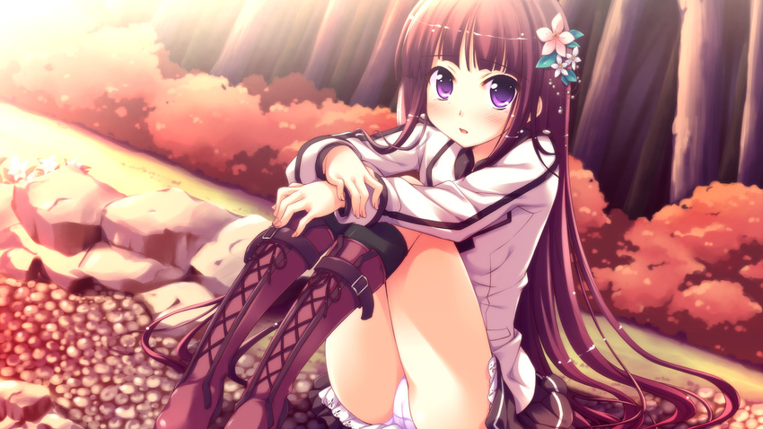 game_cg iro_ni_ide_ni_keri_waga_koi_wa ko~cha panties tenjo_kikyou underwear