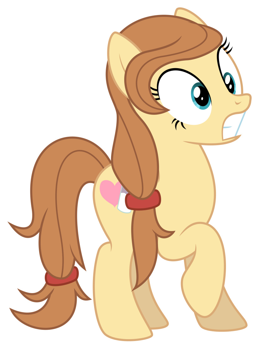 2014 absurd_res alpha_channel cream_heart_(mlp) earth_pony equid equine fan_character female feral hasbro hi_res horse mammal masemj my_little_pony pony simple_background solo transparent_background