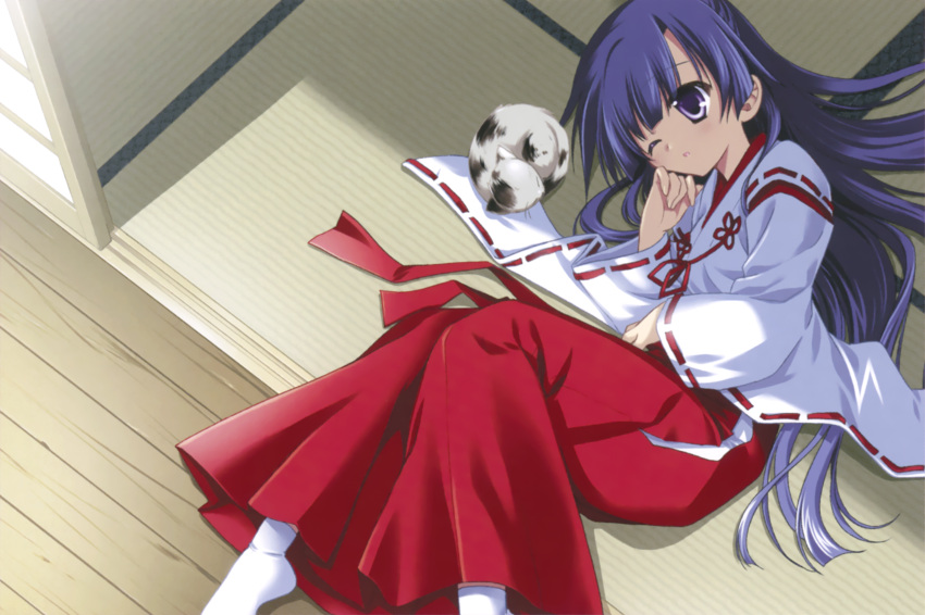 hoshizora_e_kakaru_hashi koumoto_madoka miko morisaki_kurumi tagme