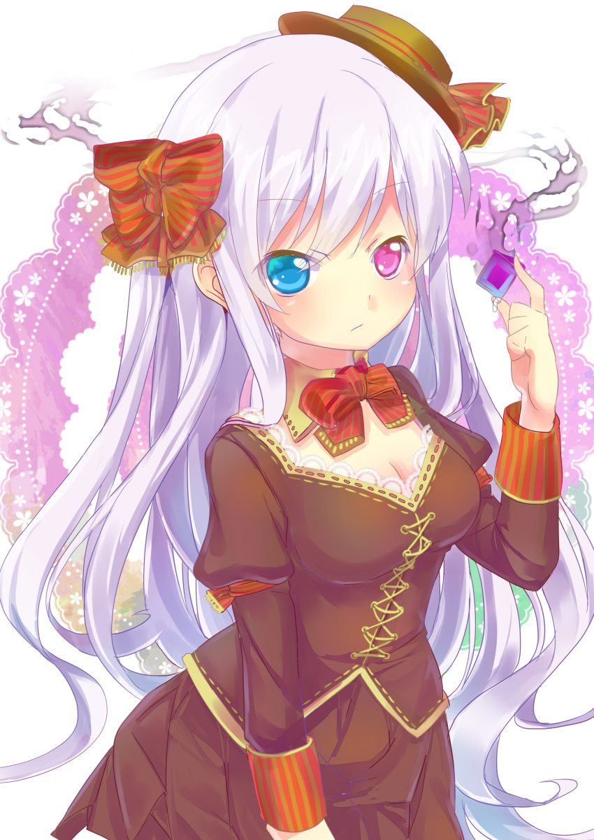 cleavage dress heterochromia nyori tagme