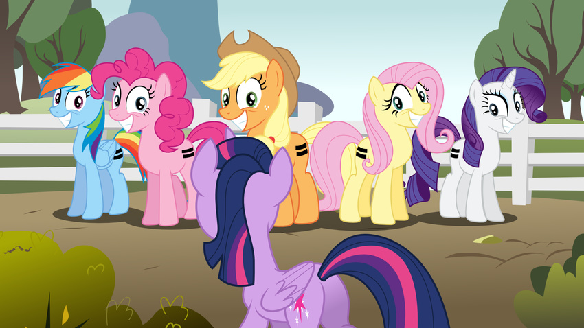 16:9 2015 alicorn alpha_channel applejack_(mlp) blue_body blue_feathers blue_fur earth_pony equid equine feathered_wings feathers female feral fluttershy_(mlp) friendship_is_magic fur group hair hasbro hi_res horn horse mammal multicolored_hair my_little_pony mythological_creature mythological_equine mythology pegasus pinkie_pie_(mlp) pony purple_body purple_fur purple_hair rainbow_dash_(mlp) rarity_(mlp) theshadowstone twilight_sparkle_(mlp) two_tone_hair unicorn widescreen wings