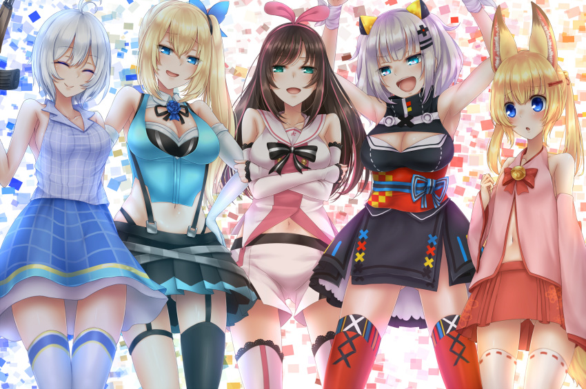 a.i._channel aru_gunsou dennou_shoujo_youtuber_shiro kaguya_luna kaguya_luna_(character) kemomimi_vr_channel kizuna_a.i. mirai_akari mirai_akari_project nekomasu_(kemomimi_vr_channel) shiro_(dennou_shoujo_youtuber_shiro)