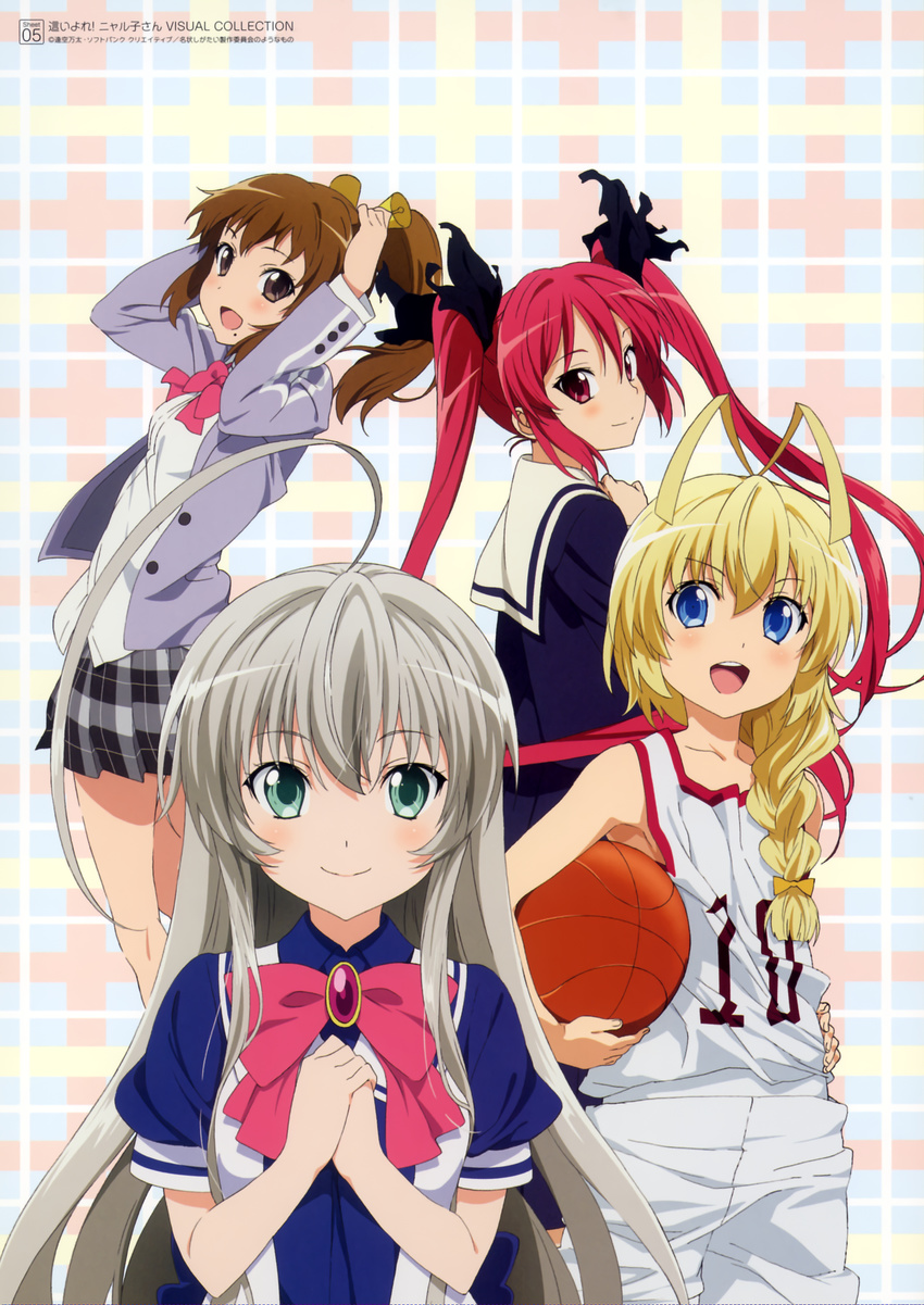 haiyore!_nyaruko-san hasuta kurei_tamao kuuko_(haiyore_nyaruko-san) nyaruko