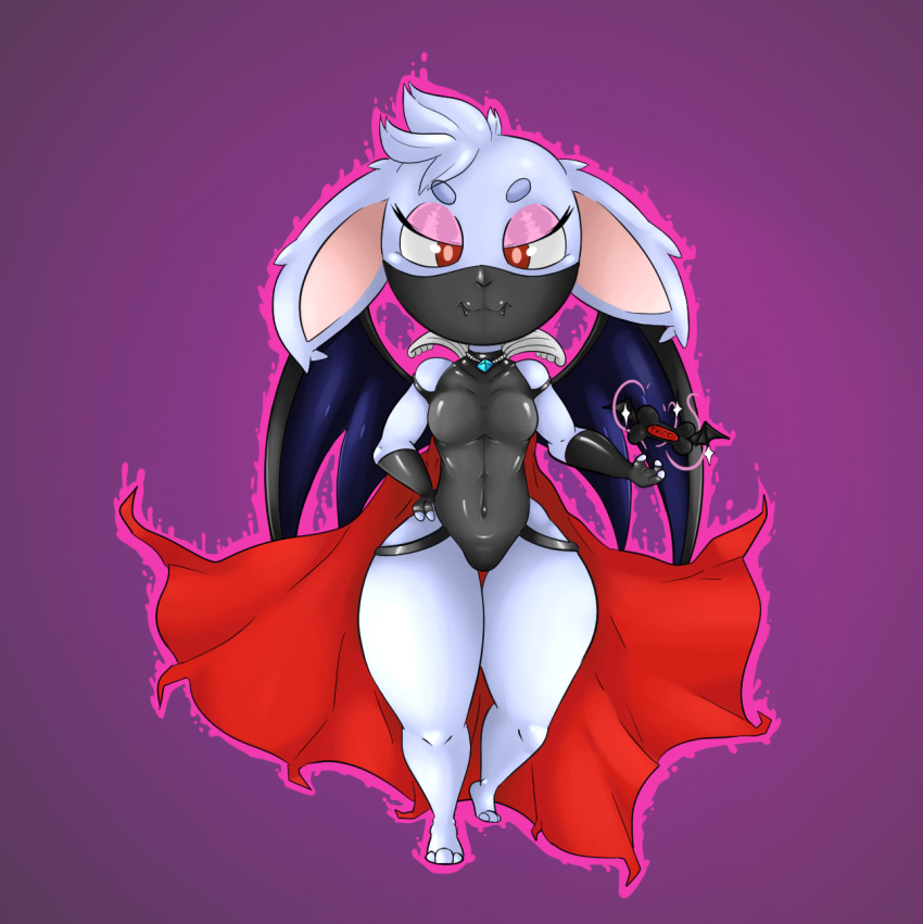 breasts clothing female hi-rez_studios hi_res lagomorph leipori leporid mammal mask moji_(paladins) pachislot paladins_(game) rabbit smile solo vampire