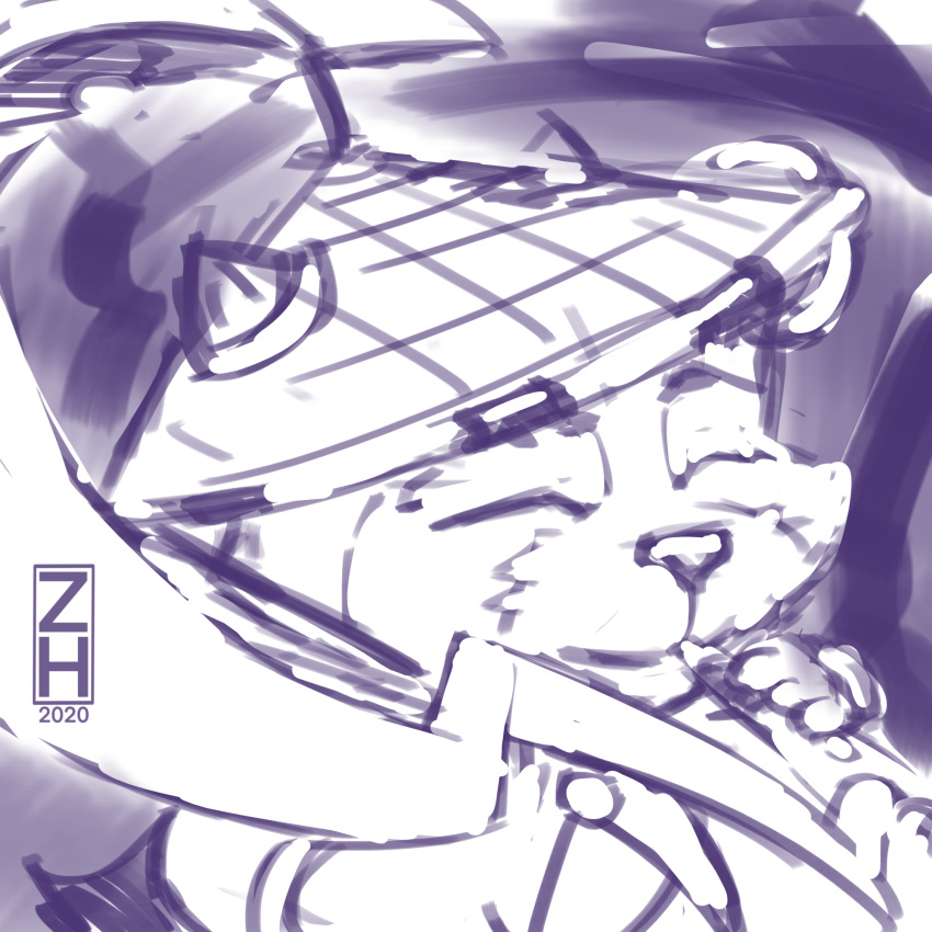 1:1 2020 anthro closed_eyes clothed clothing digital_media_(artwork) flute fur hat headgear headwear hi_res league_of_legends male monochrome musical_instrument riot_games simple_background smile solo spirit_blossom_teemo teemo_(lol) tencent wind_instrument woodwind_instrument yordle zhearun