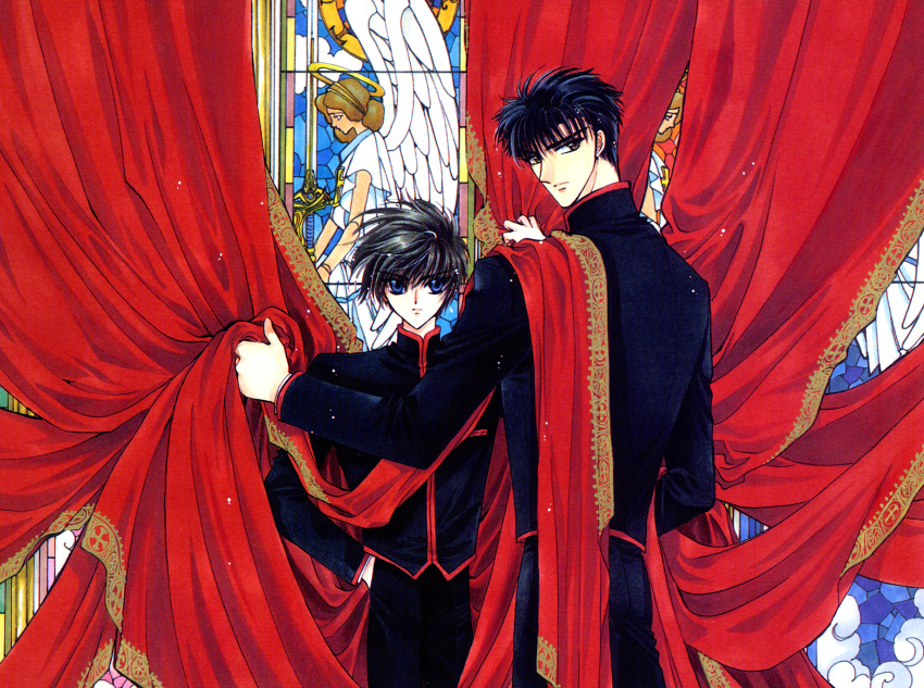 clamp male monou_fuuma shirou_kamui x