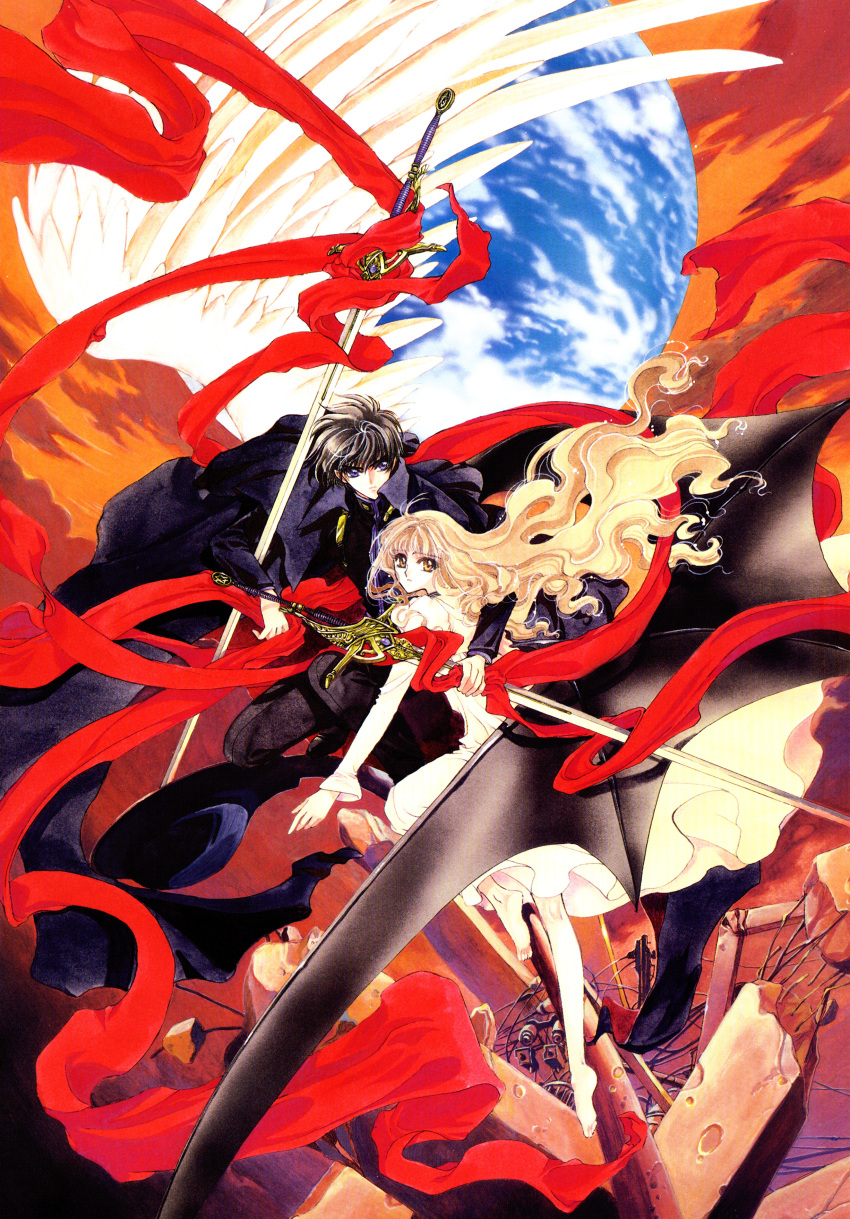 clamp monou_kotori shirou_kamui tagme x