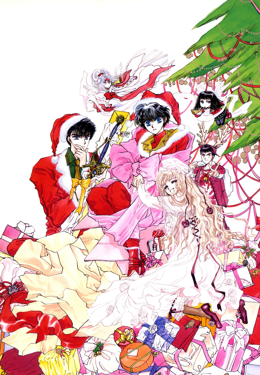 arisugawa_sorata clamp hinoto kishuu_arashi monou_fuuma monou_kotori shirou_kamui x