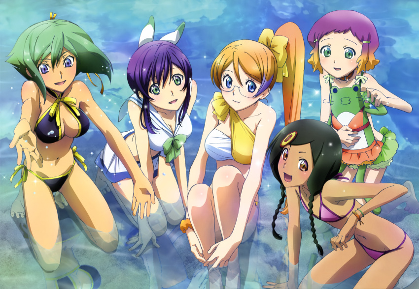 aquarion_evol mikono_suzushiro mix sazanka_bianca sousei_no_aquarion tagme yunoha_thrul zessica_wong